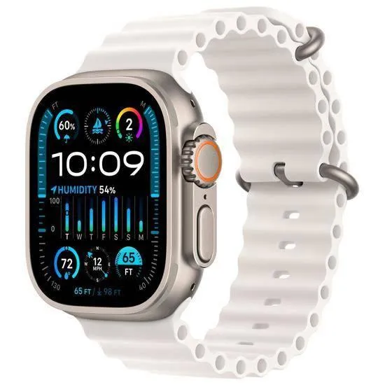 Apple Watch Ultra 2 White Ocean Band