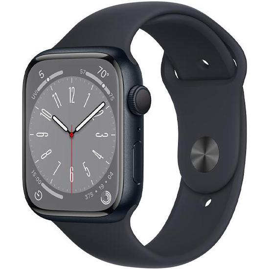 Apple Watch S8 - Midnight 45Mm Pulseira (M/L) A2771 Mnul3Ll