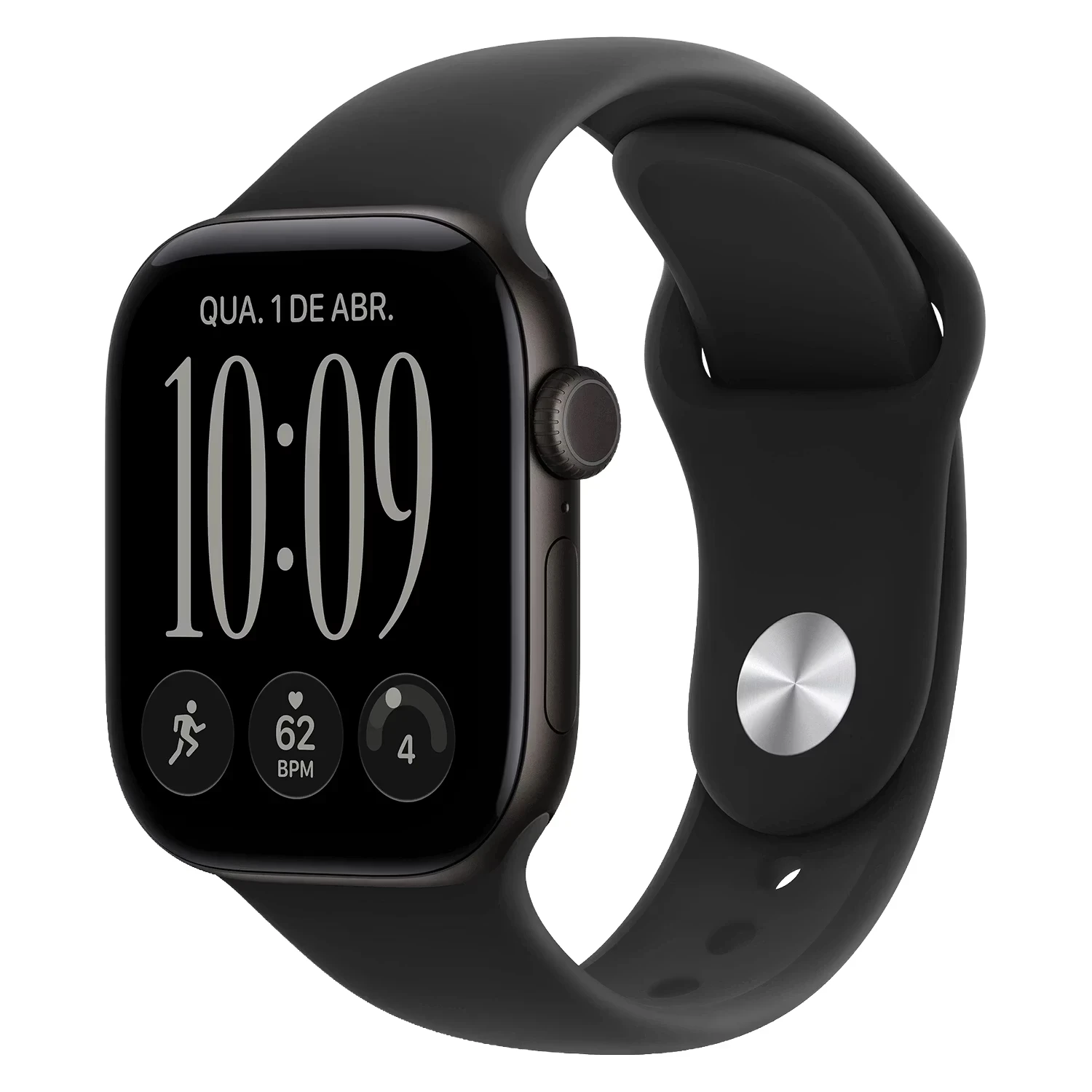 Apple Watch S12 46Mm Black Mjek4Ls/A