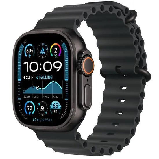 Apple Watch Ultra 2 Black Ocean Band